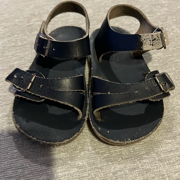 Navy Sea Wees Sandals - Picture 1 of 6